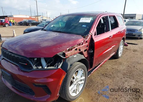 2023 Dodge Durango Gt Premium Rwd z USA, uszkodzony, nr VIN 1C4RDHDG5PC582445